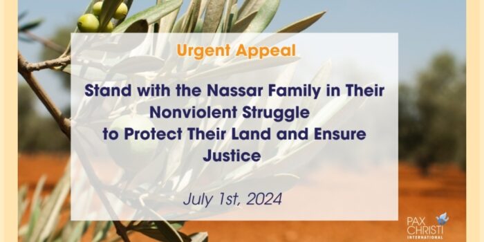Sostieni la famiglia Nassar nella loro lotta nonviolenta per proteggere la loro terra e garantire la giustizia